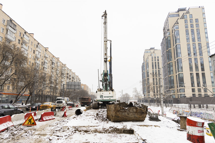 The reverse train traffic was launched on the first Moscow Central Diameter